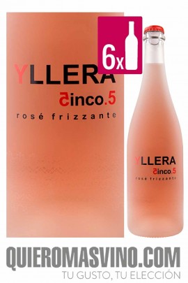 Yllera 5.5 Rosé Frizzante CAJA 6 BOTELLAS